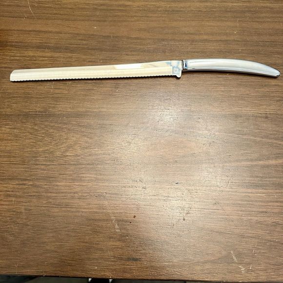 Carvel Hall Vintage Stainless Steel USA Carving Knife 15.5” / Blade 9.25” - Picture 1 of 6